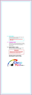 Sticker 2inx6in V Download Template Guideline - Stickers Rectangular