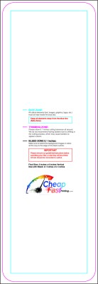 Sticker 2inx6in V Round Download Template Guideline - Stickers Rounded