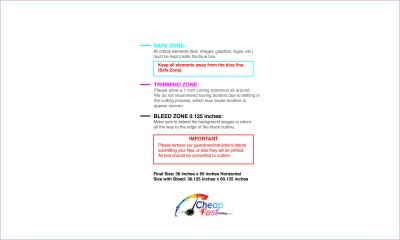 Banner 3ftx5ft H Download Template Guideline - Vinyl Banners