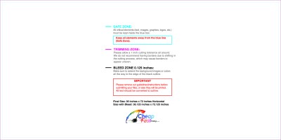 Banner 3ftx6ft H Download Template Guideline - Vinyl Banners
