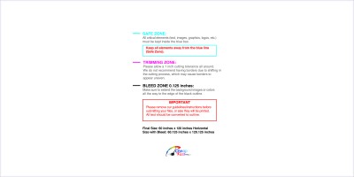 Banner 5ftx10ft H Download Template Guideline - Vinyl Banners